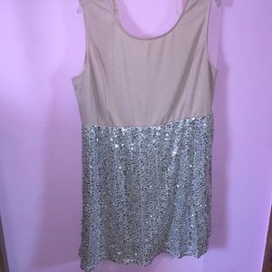 Mauve Sequin Dress